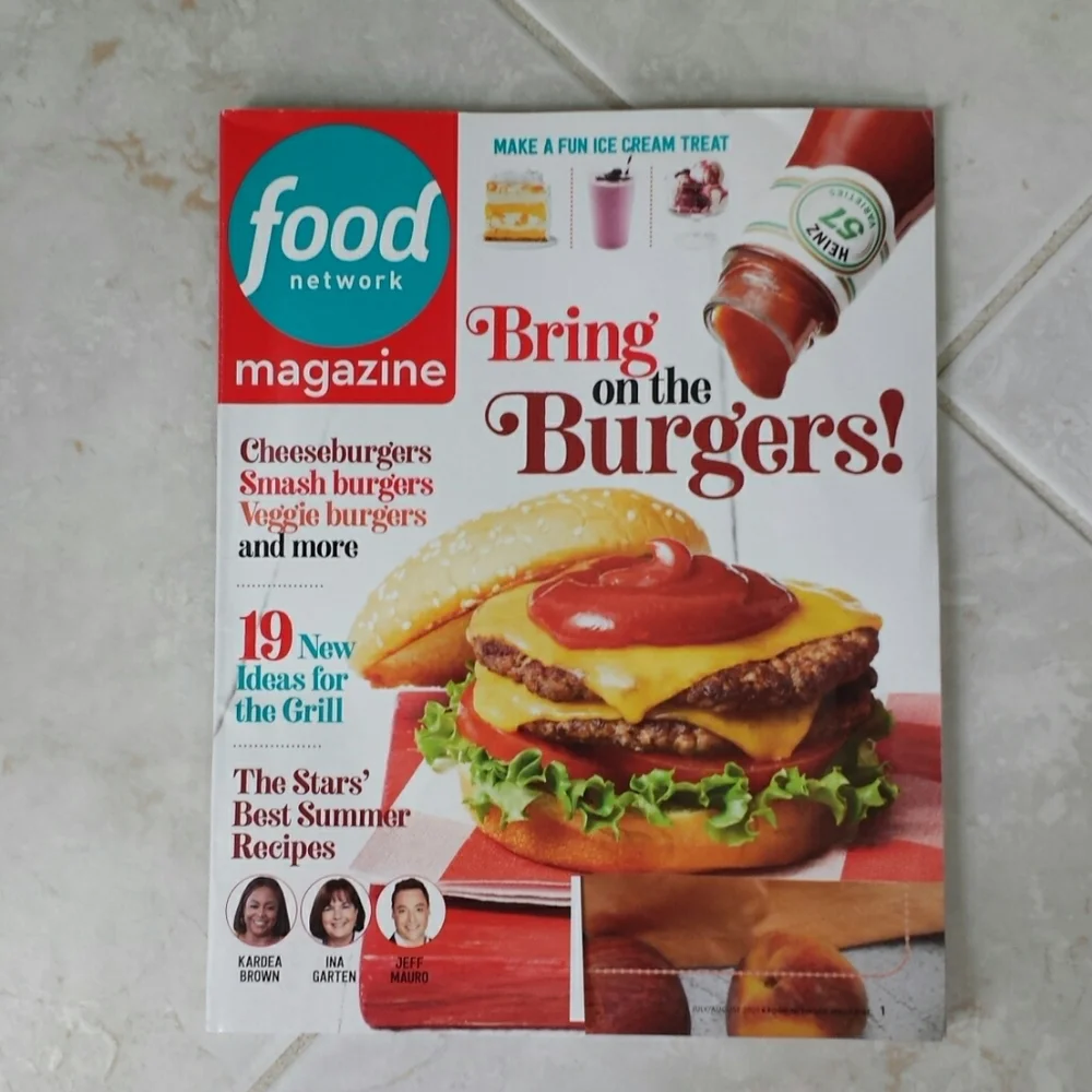 7 Food Network & 2 Taste of Home Magazines